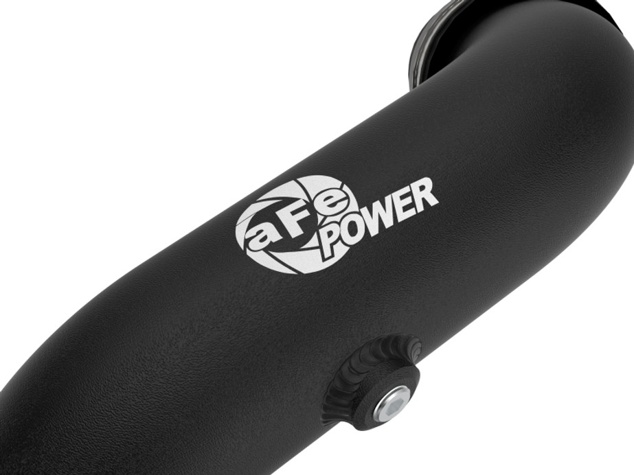 aFe 20-23 Ford Explorer ST V6 3.0L (tt) BladeRunner Aluminum Hot and Cold Charge Pipe Kit - Black - 46-20654-B Photo - Close Up