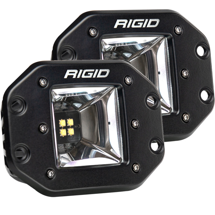 Rigid Industries Radiance+ Scene RGBW Flush Mount - Pair - 682153 Photo - Primary