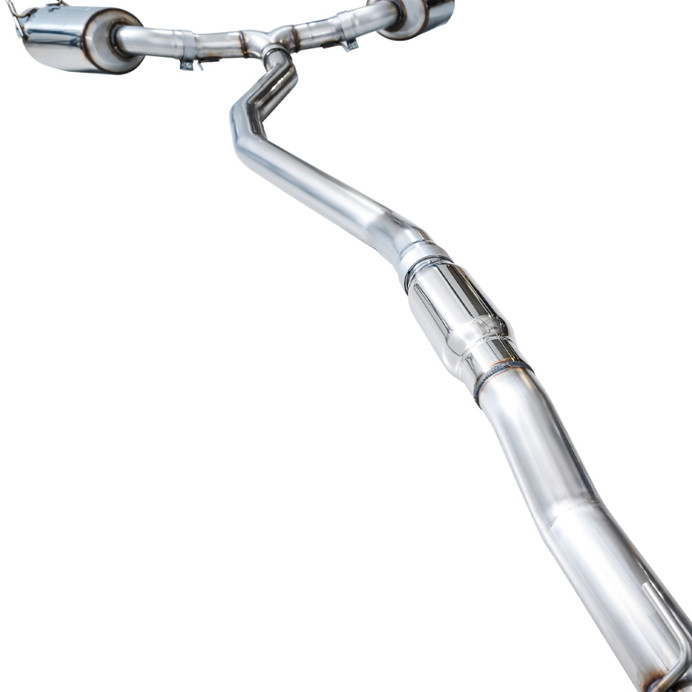 AWE Tuning 2022+ Honda Civic Si FE1 FWD Touring Edition Catback Exhaust - Dual Chrome Silver Tips - 3015-32331 Photo - out of package