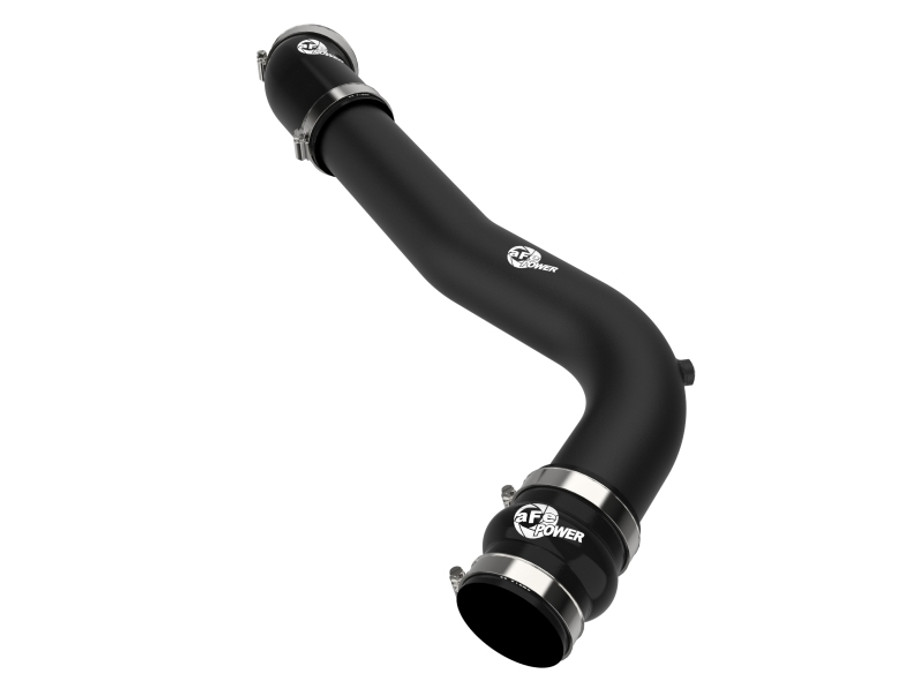 aFe 20-23 Ford Explorer ST V6 3.0L (tt) BladeRunner 2-3/4in Aluminum Cold Charge Pipe - Black - 46-20659-B Photo - Primary