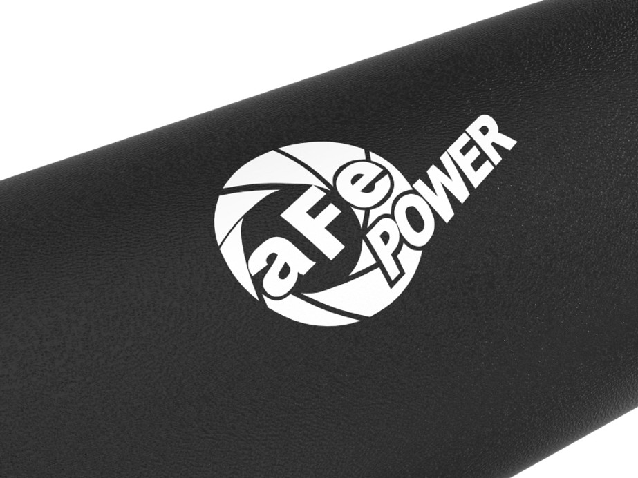aFe 20-23 Ford Explorer ST V6 3.0L (tt) BladeRunner 2-3/4in Aluminum Cold Charge Pipe - Black - 46-20659-B Photo - Close Up