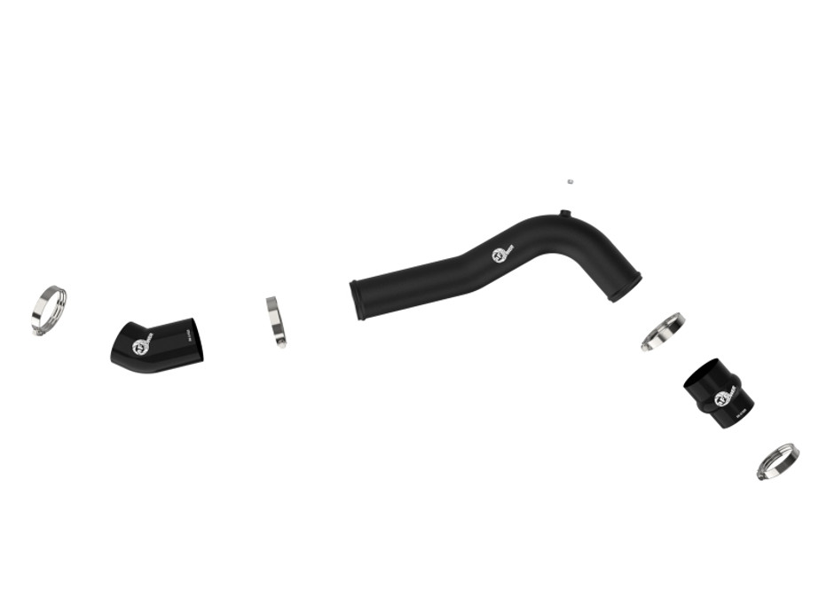 aFe 20-23 Ford Explorer ST V6 3.0L (tt) BladeRunner 2-3/4in Aluminum Cold Charge Pipe - Black - 46-20659-B Photo - Unmounted