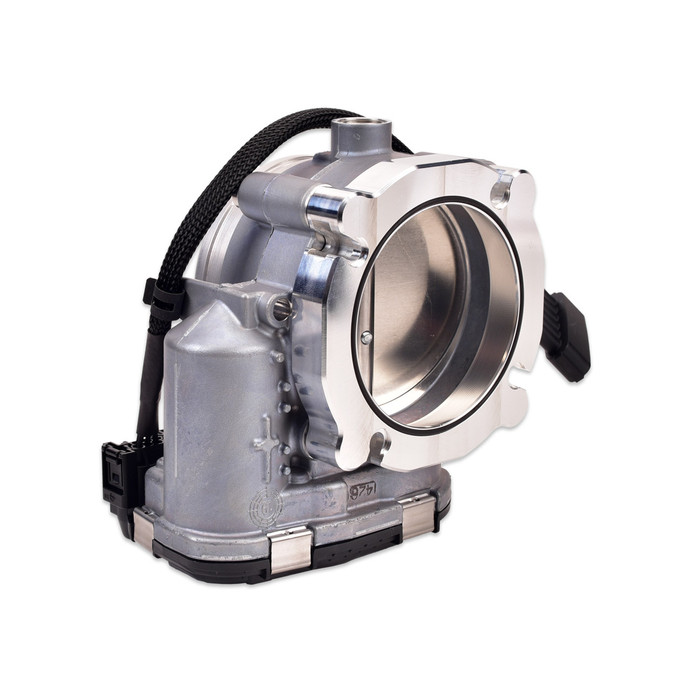 IAG Performance Bosch 82mm Throttle Body & Adapter Package for Subaru STI Process West Intake Manifolds Silver - IAG-AFD-2025SL
