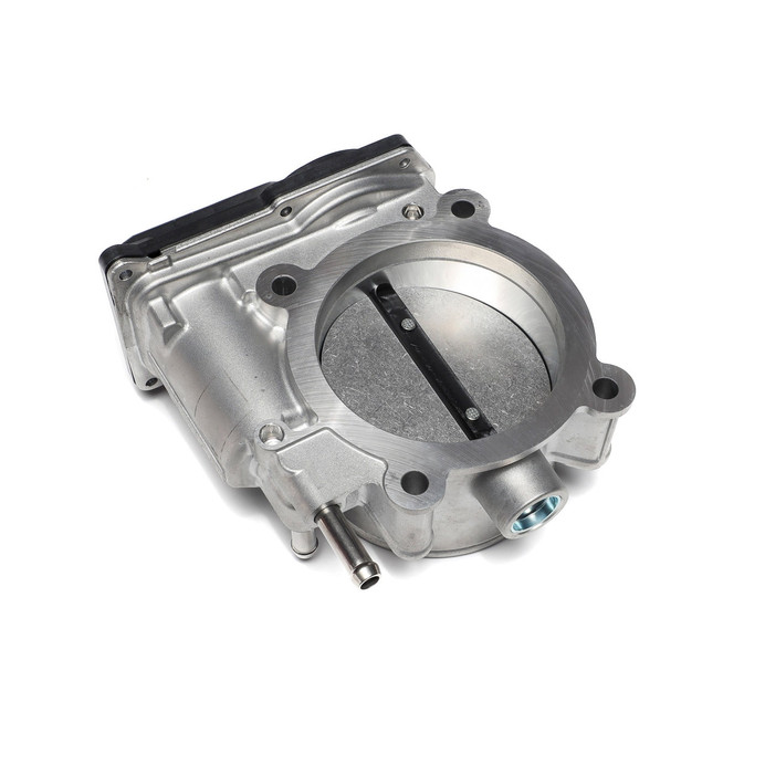 IAG Performance Big Bore 76mm Throttle Body w/ Electronics & Silver Adapter Package for Subaru STI Process West Intake Manifolds - IAG-AFD-2028SL
