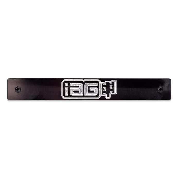 IAG Performance Standard Mount Tag Delete 2015-21 Subaru WRX and STI Black - IAG-BDY-3300BK