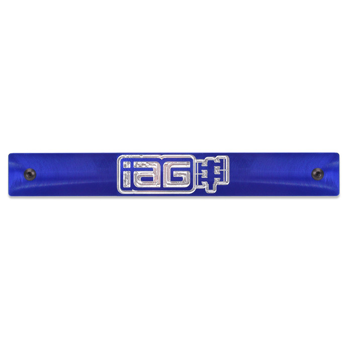 IAG Performance Standard Mount Tag Delete 2015-21 Subaru WRX and STI Blue - IAG-BDY-3300BL