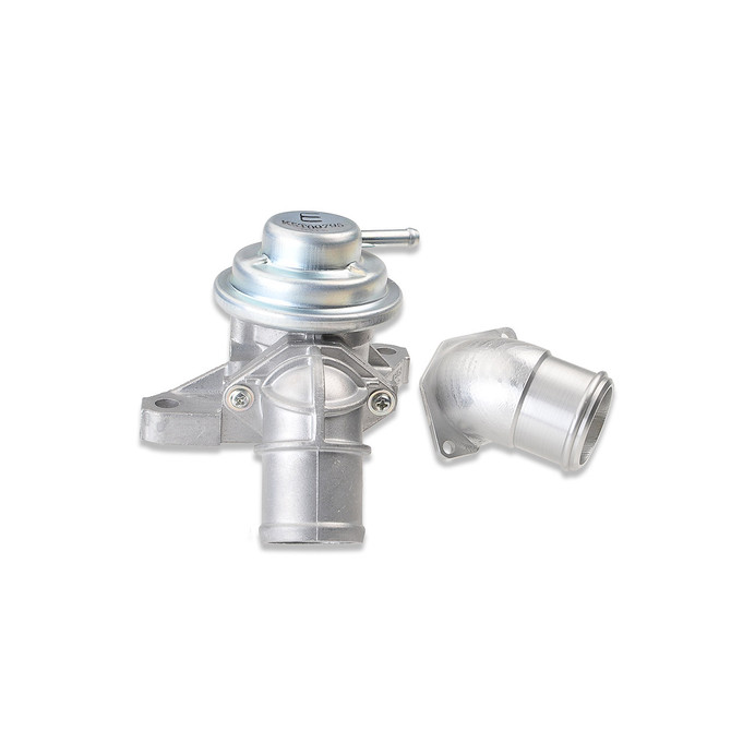 IAG Performance Replacement Blow Off Valve Elbow 2002-07 WRX 2004-21 STI Silver - IAG-ENG-5012SL