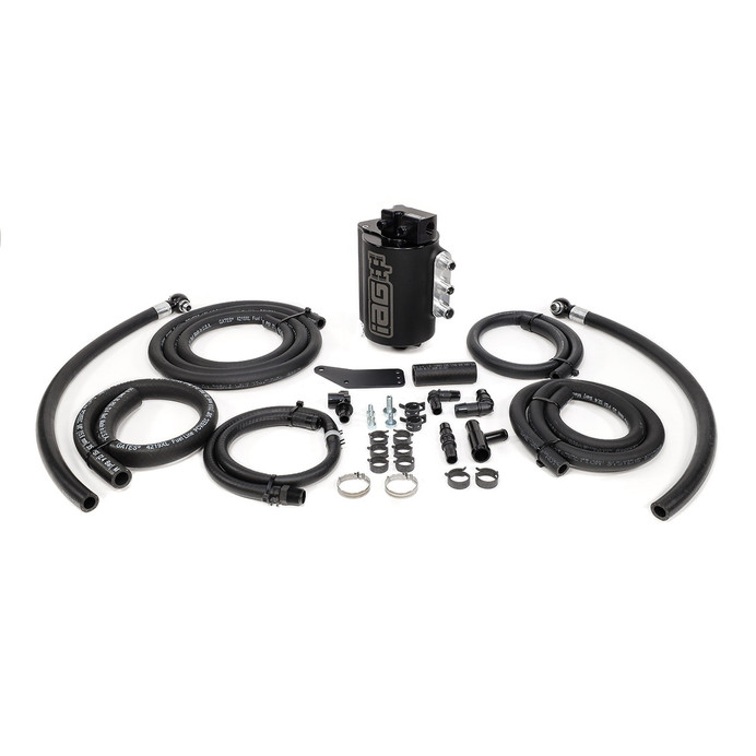 IAG Performance V3 Street Series Air / Oil Separator AOS Black 2006-07 Subaru WRX & 2004-07 STI - IAG-ENG-7180BK