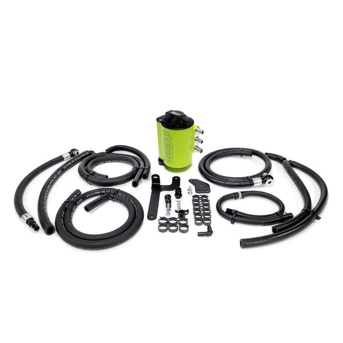 IAG Performance V3 Street Series Air / Oil Separator AOS Neon Yellow 2015-21 Subaru WRX - IAG-ENG-7182NY