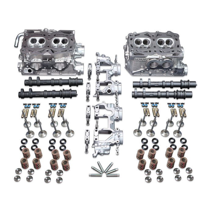 IAG Performance 1150 CNC Ported Drag D25 Cylinder Heads Package w/ GSC S3 Cams & Lifters 06-14 WRX 06-13 FXT 07-09 LGT (REQUIRES Standalone Engine Management May Not Be Compatible w/ AVCS) - IAG-ENG-H115DL3