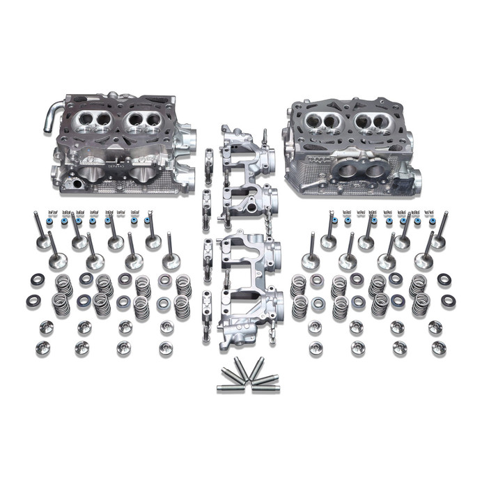 IAG Performance 750 CNC Pocket Ported S20 Competition Cylinder Heads Package w/ Combustion Mod (No Cams / Lifters) 02-05 WRX - IAG-ENG-H750SCE