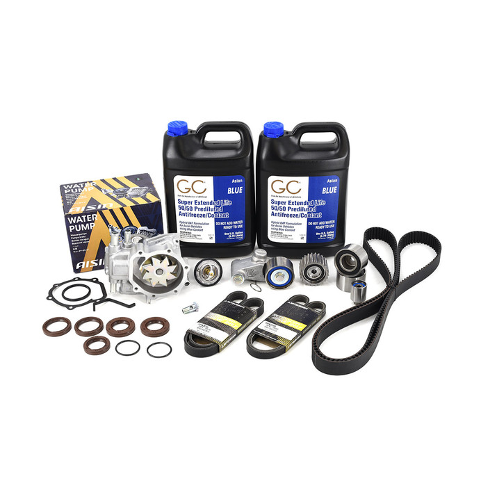 IAG Performance 105K Service Package w/ AISIN Water Pump Fits 2005-09 Subaru Legacy GT - IAG-MNT-2205A