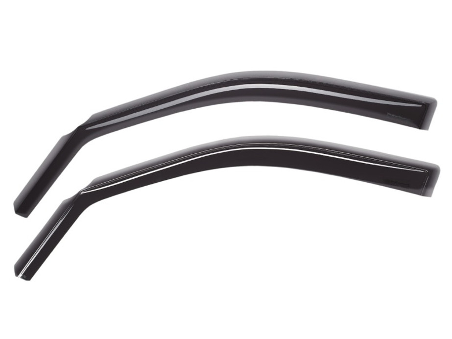 WeatherTech 15-20 Ford F-150 Super Cab (Incl. 17-20 Raptor) Front Side Window Deflectors - Dark Tint - 80765IM Photo - Primary