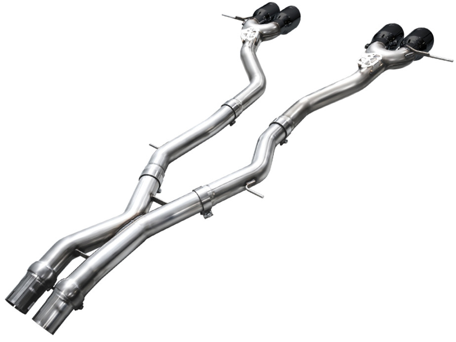 AWE Tuning 23-24 BMW G87 M2 Track Edition Exhaust - Diamond Black Tips - 3020-43487 Photo - out of package
