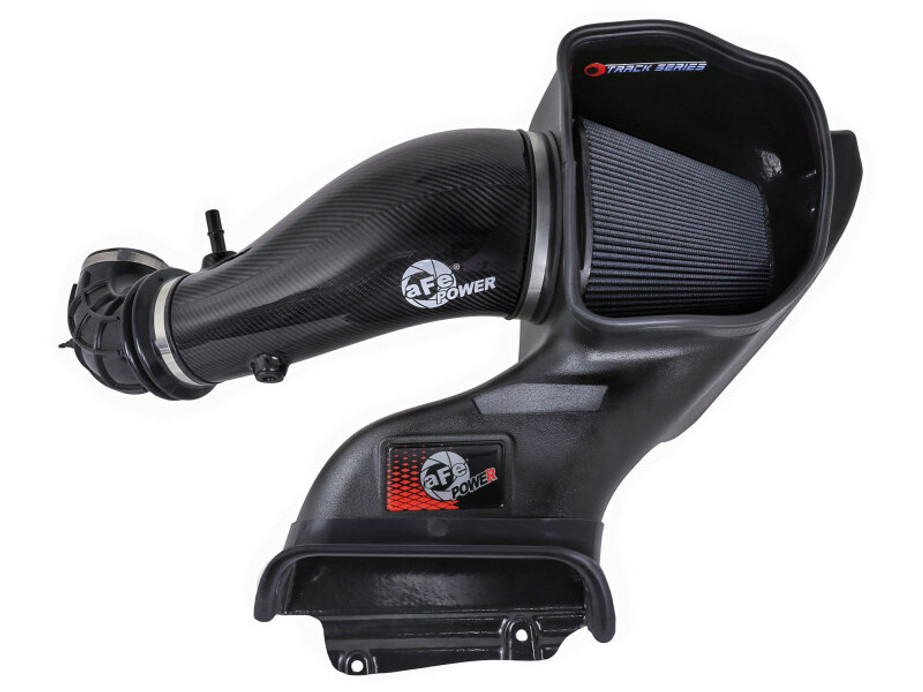 aFe 23-24 Ford F150 Raptor R V8 5.2L Supercharged Track Series Air Intake w/ Black PDS Filter - 57-10030K Photo - Unmounted