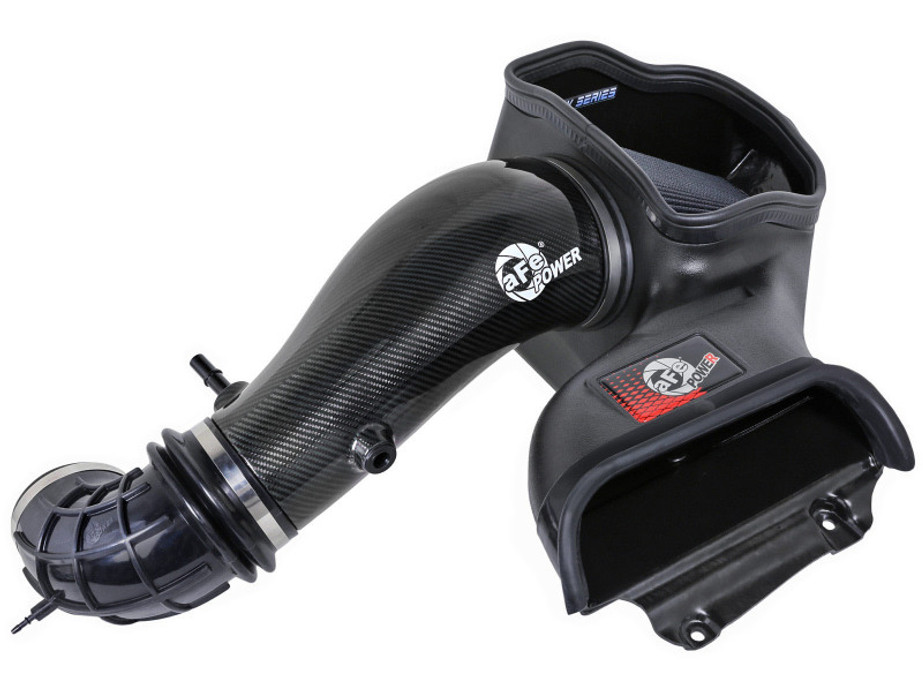 aFe 23-24 Ford F150 Raptor R V8 5.2L Supercharged Track Series Air Intake w/ Black PDS Filter - 57-10030K Photo - Unmounted