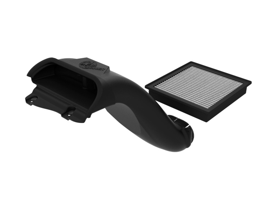 aFe 21-24 Ford F-150 V6/V8 Dynamic Air Scoop w/ Pro DRY S Filter (D.A.S. PLUS) - 55-11001D Photo - Unmounted