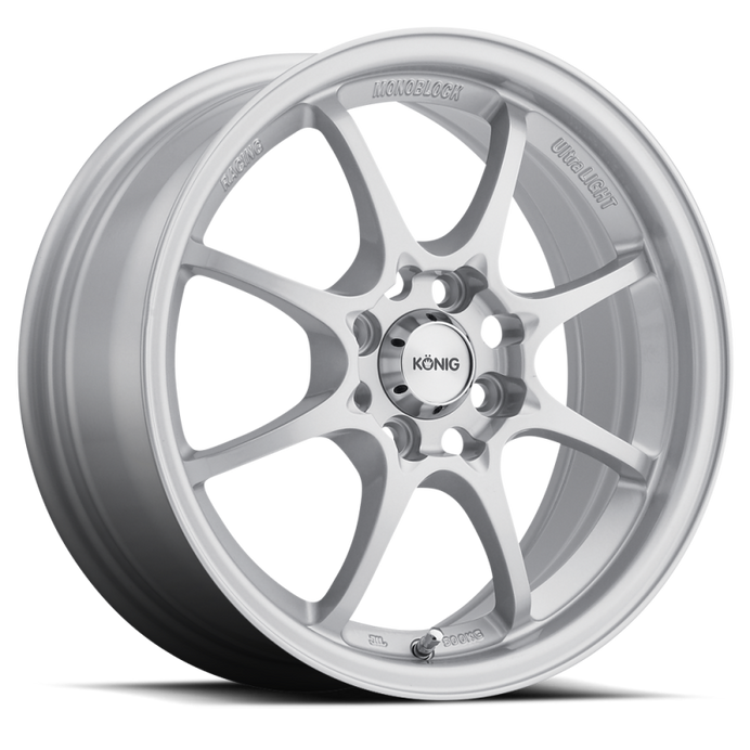 Konig Helium 15x6.5 4x100 ET40 Silver - HE65D0440S