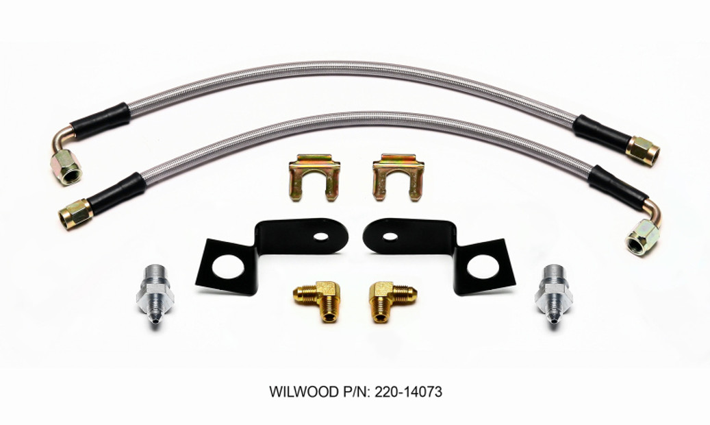 Wilwood Flexline Kit 14in. M10-1.00 90 Deg - 220-14073