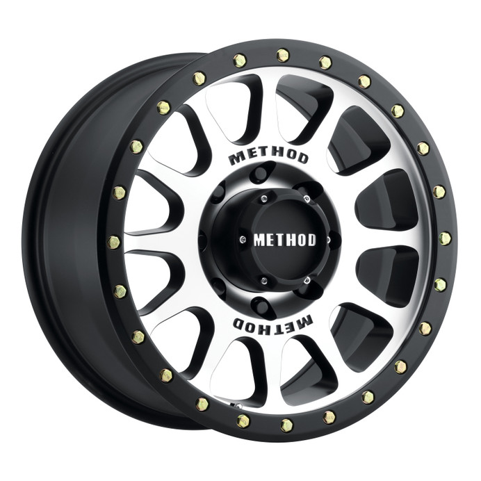 Method MR305 NV 18x9 +18mm Offset 8x170 130.81mm CB Machined/Black Street Loc Wheel - MR30589087318