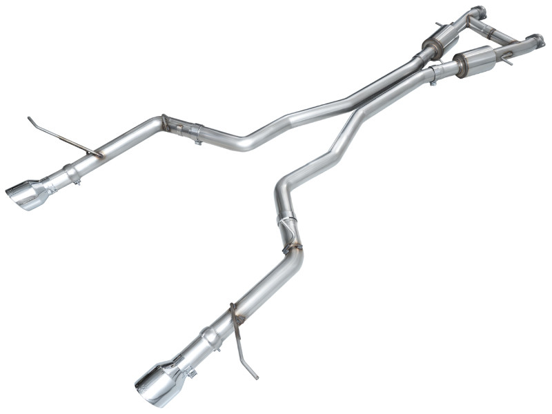 AWE Tuning 11-24 Dodge Durango 5.7L Track Edition Exhaust w/ Chrome Silver Tips - 3020-32575