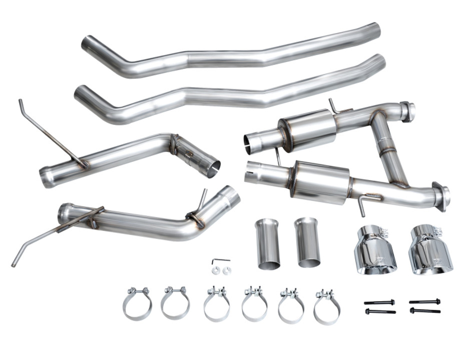 AWE Tuning 11-24 Dodge Durango 5.7L Track Edition Exhaust w/ Chrome Silver Tips - 3020-32575 Photo - Mounted