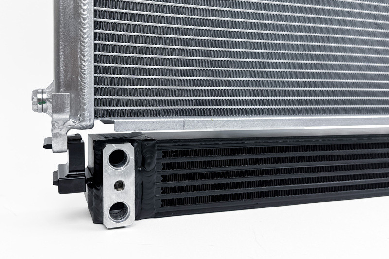 CSF 92-99 BMW E36 Euro Spec High Performance All Aluminum Engine Oil Cooler - 8301 Photo - Mounted