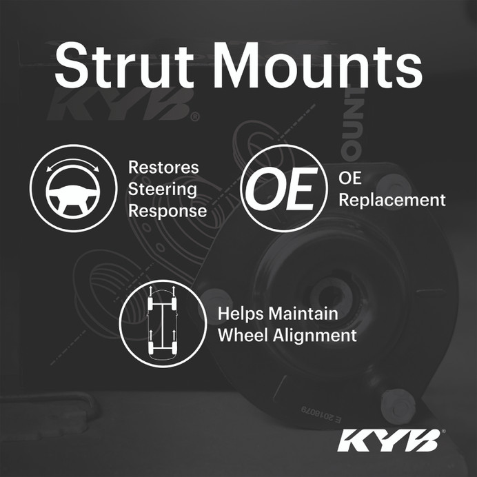 KYB 15-22 Ford Mustang (Ex. Shelby & w/o Electronic suspension) Mount Kit - Front - SM5898 Photo - Primary