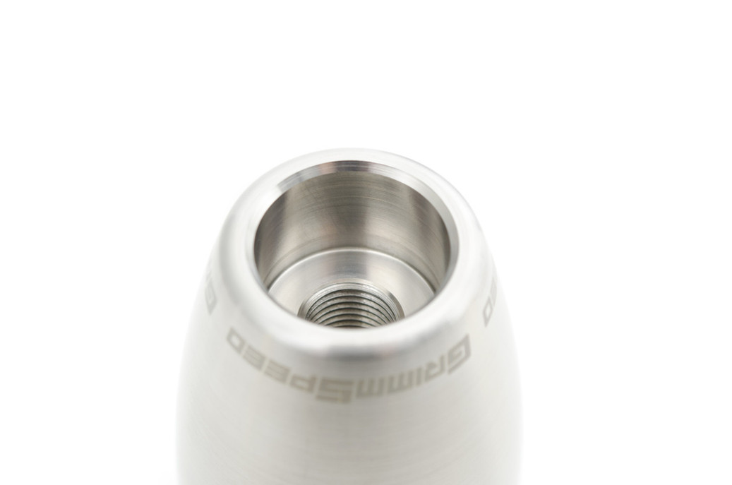 GrimmSpeed Shift Knob Stainless Steel - Subaru 5 Speed and 6 Speed Manual Transmission - 038006