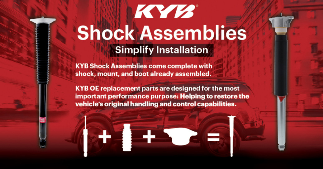 KYB 13-19 Cadillac ATS (Exc. Elect. Susp.) Excel-G Shock Assembly - Rear Left - SA1019 Photo - Primary