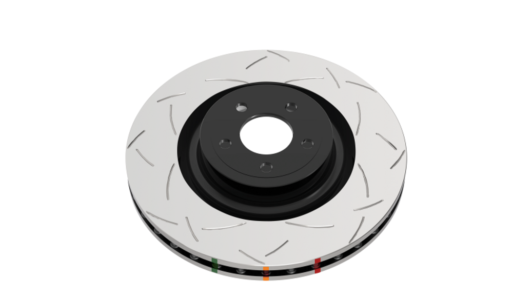 DBA 05-12 Corvette C6 w/Z51 pkg Front Slotted 4000 Series Rotor - DBA42990S Technical Drawing