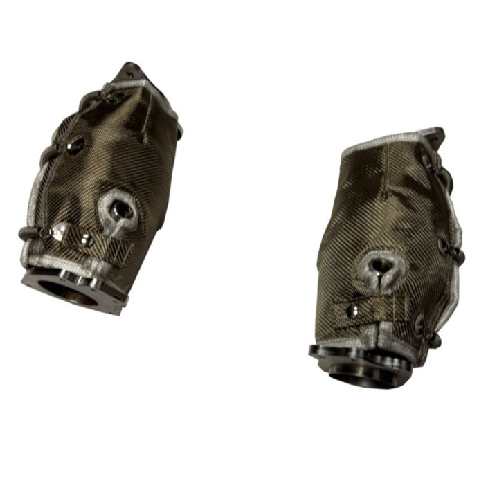 Kooks 23+ Chevrolet Corvette C8 Z06/LT6 5.5L 3in. SS 5in. Bodied Ultra-GREEN Conn. w/Blankets - 218133BK