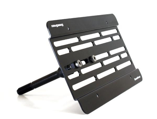 GrimmSpeed 02-07 WRX/STi /05-06 Saab 9-2X License Plate Relocation Kit - 094005 Photo - Primary