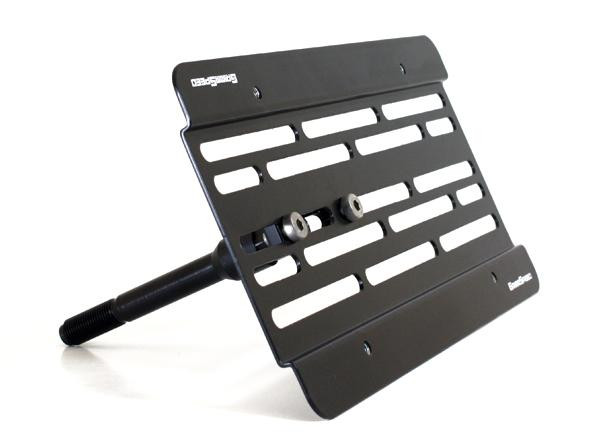 GrimmSpeed 02-07 WRX/STi /05-06 Saab 9-2X License Plate Relocation Kit - 094005 Photo - Primary