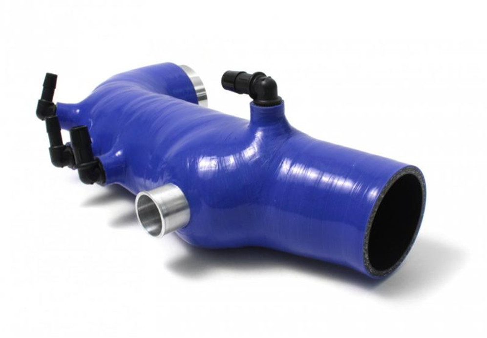 PERRIN 08-14 Subaru WRX / 04-13 Forester XT / 05-09 LGT/OBXT Turbo Inlet Hose - Blue - PSP-INT-421BL Photo - Primary PERRIN 08-14 Subaru WRX / 04-13 Forester XT / 05-09 LGT/OBXT Turbo Inlet Hose - Blue - PSP-INT-421BL Photo - Primary