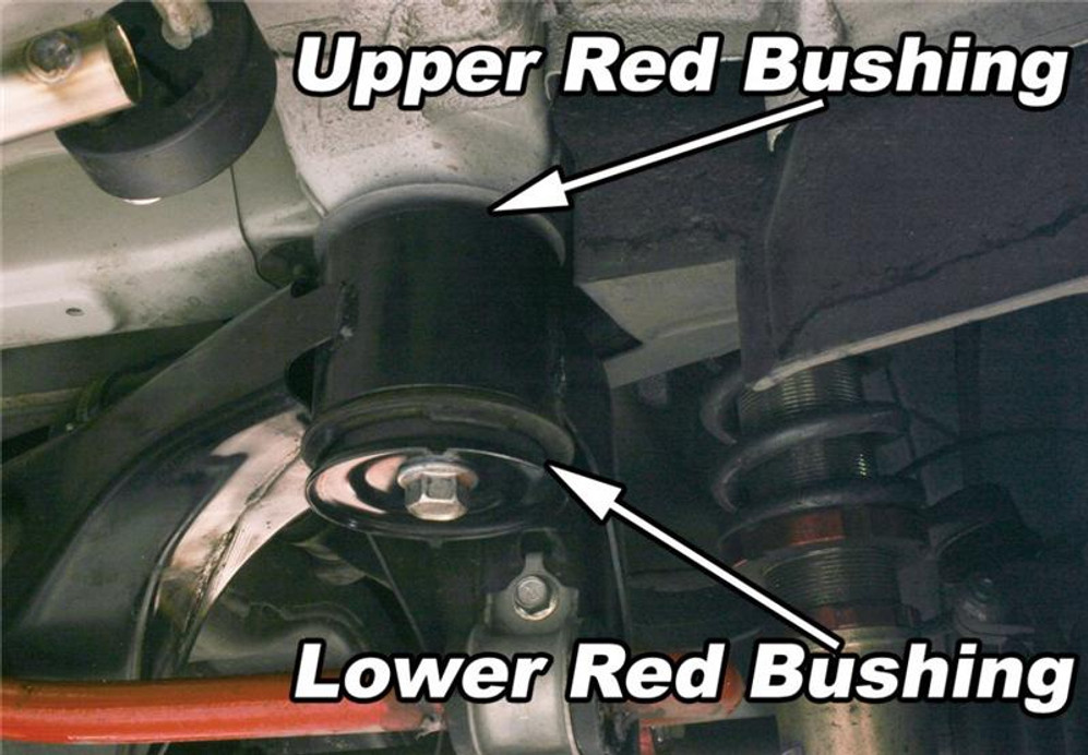 PERRIN 08-14 Subaru WRX/STI / 08-11 Impreza Rear Subframe Lockdown System - PSP-SUS-530