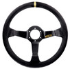 Sparco Steering Wheel 325 Suede Black - 015R325CSN Photo - Primary