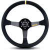 Sparco Steering Wheel 368 Suede Black - 015R368MSN Photo - Primary