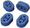 Cusco HD Exhaust Bushing Blue 15mm Hole ID x 35mm Distance (Hole to Hole) x 25mm Thickness Subaru - A160 RM004B Photo - Primary