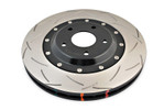 DBA 05-12 Corvette C6 w/Z06 pkg Front Slotted 5000 Series 2 Piece Rotor Assembled w/ Black Hat - DBA52992BLKS Photo - Primary