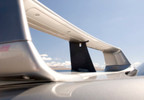 Perrin STi Black Plastic Wing Support - PSP-BDY-100BK