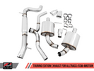 AWE Tuning VW MK7 Golf Alltrack/Sportwagen 4Motion Touring Edition Exhaust - Polished Silver Tips - 3015-32098 Photo - out of package