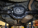 aFe 90-14 Ford F-150 Rear Differential Cover - Black w/ Machined Fins - 46-71410B Photo - Mounted