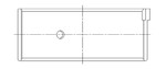 ACL Acura B17A1/B18A1/B18B1 Standard Size High Performance w/ Extra Oil Clearance Rod Bearing Set - 4B1946HX-STD Technical Drawing