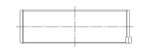 ACL Subaru EJ20/EJ22/EJ25 (Suits 52mm Journal Size) Standard Size High Performance w/ Extra Oil Clea - 4B8296HX-STD Technical Drawing