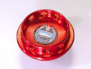 HKS OIL FILLER CAP NISSAN/HONDA (RED) - 24003-AN001 Photo - Primary