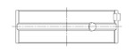 ACL Toyota 3SGTE Standard Size High Performance Main Bearing Set - 5M8361H-STD Technical Drawing