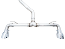 AWE 2022 VW GTI MK8 Touring Edition Exhaust - Chrome Silver Tips - 3015-32658 Photo - out of package