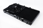 CSF 92-00 Honda Civic All-Aluminum Fan Shroud w/12in SPAL Fan - Black Finish - 2858FB CSF 92-00 Honda Civic All-Aluminum Fan Shroud w/12in SPAL Fan - Black Finish - 2858FB