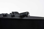 CSF 93-98 Toyota MK4 Supra Radiator - Black Finish - 2882B